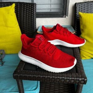 Red Adidas Ortholite Shoes
